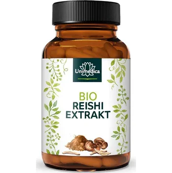 Přírodní produkt Unimedica Bio Reishi extrakt, 90 kapslí