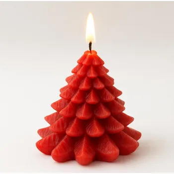 Svíčka Svíčkománie3D Vonná svíčka Vánoční stromeček 65 g Červená
