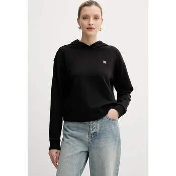Dámská mikina Mikina Armani Exchange dámská, černá barva, s kapucí, hladká, XW000087 AF10172 XW000087.AF10172 99X, vel. L