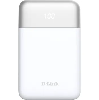 Powerbanka Powerbanka D-Link DPP-101 10000 mAh + kabel USB-C/USB-C - bílá