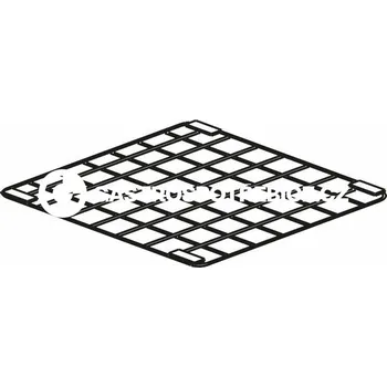 Dílenský regál KROMO Rošt nerez 550 x 550 mm