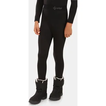 Chlapecké oblečení Chlapecké termo kalhoty KILPI NIEL-JB ZJ0504KI ČERNÁ 4