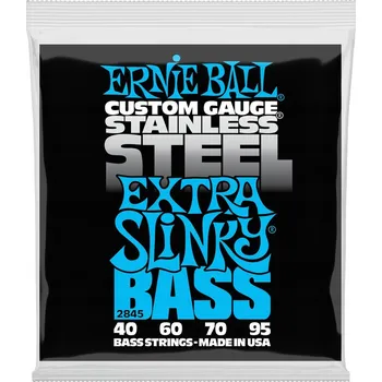 Struna pro kytaru a smyčcový nástroj Struny ERNIE BALL 2845 Stainless Steel (40-95)