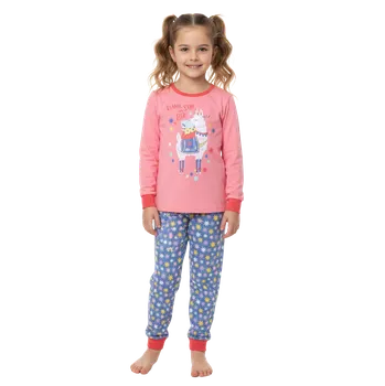 Dívčí pyžamo Dívčí pyžamo lososové Wolf S2153B Velikost: 146