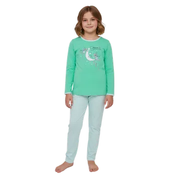 Dívčí pyžamo Dívčí pyžamo zelené Wolf S2954 Velikost: 140