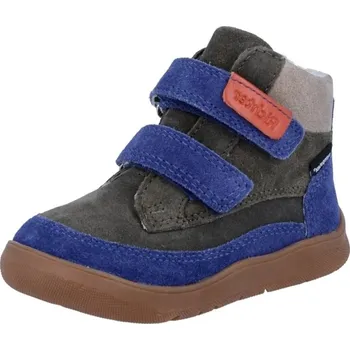 Dívčí obuv Dětské zimní barefoot boty Richter s membránou, zelené, na suchý zip | Botonozka.cz Velikost: 21