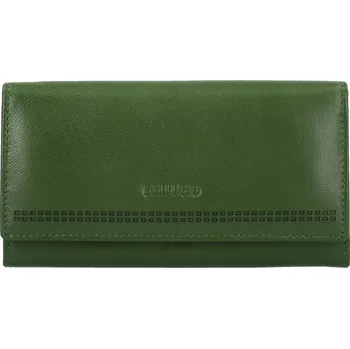 Peněženka Dámská kožená peněženka zelená - Bellugio Valerie zelená