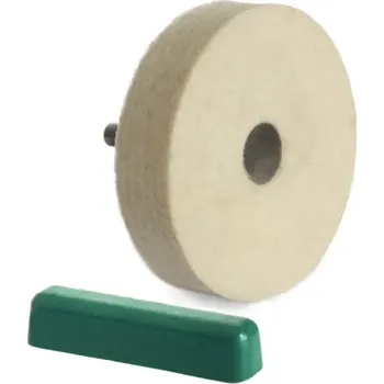 PW2 Beavercraft Cotton Polishing Wheel with P01 polishing compound