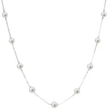 Stříbrný perlový náhrdelník 22013.1