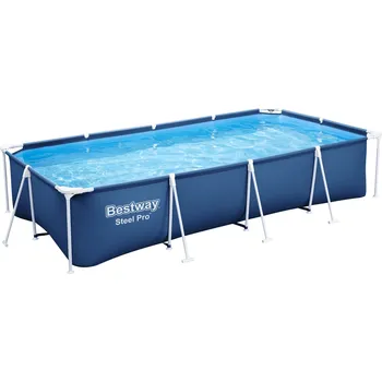 Bazén BESTWAY Steel Pro Bazén 400 x 211 x 81 cm, bez filtrace 56405 free_store_pickup