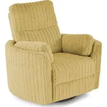 Relaxační polohovací křeslo PEGAS - žlutá - SLEVA 3% s kodem radost25