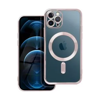Pouzdro na mobilní telefon Kryt ELECTRO MAG COVER kompatibilní s MagSafe pro IPHONE 11 Pro zlatý růžový - OEM + zdarma možnost vyzkoušet a vrátit zboží do 30 dní