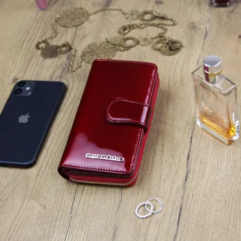 Dámská kožená peněženka červená - Gregorio Matilda červená