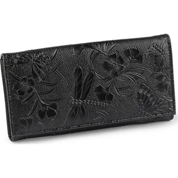 Peněženka Dámská peněženka vážky a motýli 9,5x19 cm