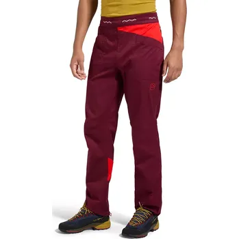 Pánské oblečení Pánské lezecké kalhoty La Sportiva Bolt Savana/Night Sky XXL