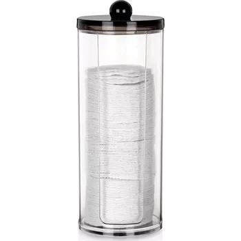 Dávkovač mýdla Dávkovač na kosmetické tamponky z čirého akrylu s víčkem Vilde