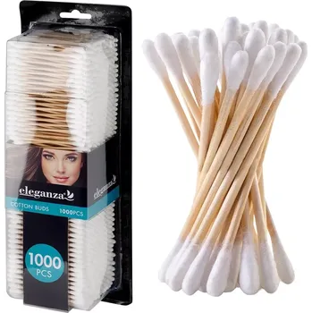 Vatová tyčinka Bambusové vatové tyčinky 1000 ks