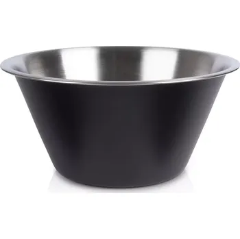 Nerezová kuchyňská mísa černá 22 cm, 2 l