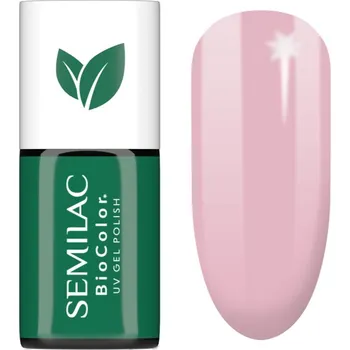 Přípravek na nehty Semilac UV Hybrid BioColor gelový lak na nehty s použitím UV/LED lampy odstín 728 Pink Sunrise 7 ml
