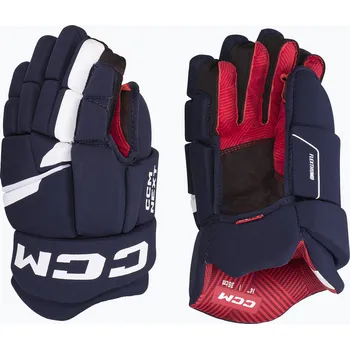 Hokejové rukavice Hokejové rukavice CCM Next SR navy/white