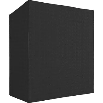 Kovový stojan na palivové dřevo s vodotěsným krytem, 140 x 70 x 154 cm | černý