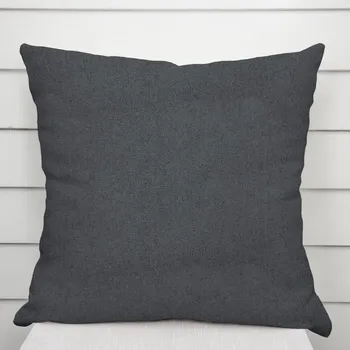 Povlak na polštářek Povlak na polštář/imitace broušené kůže Alcantara ALC-016 Antracitově šedý 50 x 50 cm