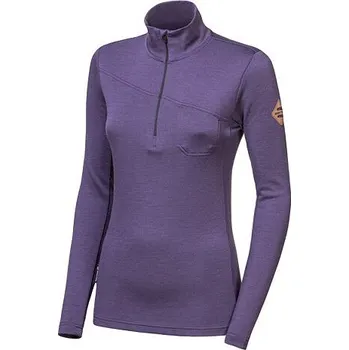 Dámská mikina Dámská mikina dl.rukáv Sensor MERINO EXTREME UP zip grape purple S