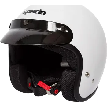 Helma na motorku SPADA Helma CLASSIC XL jet bílá