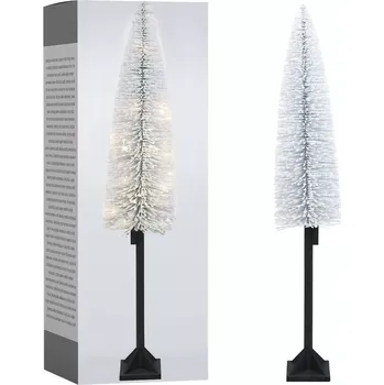 Vánoční stromek Vilde Umělý vánoční stromek 147 cm, 30 LED, bílý 147 cm
