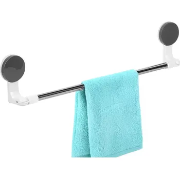 Držák na ručník Ocelový závěsný držák na ručníky s přísavkami