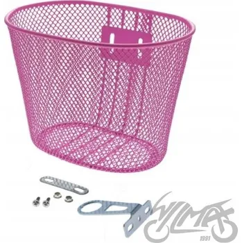 Košík na láhev Přední košík na kolo Spencer růžový malý