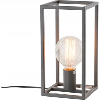 Lampička Stolní lampa Italux Sigalo šedá 60 W