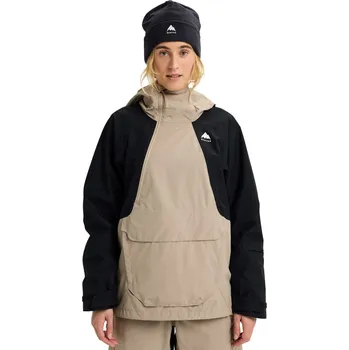 Bunda na snowboard Burton Wms Reserve 2L Relaxed Anorak summit taupe/true black XL 2026 - Odesíláme do 24 hodin