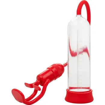 Vakuová pumpa Optimum Power CalExotics Optimum Series Magnified Pump - Red
