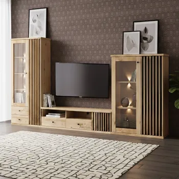 Obývací stěna Obývací stěna CALI | 3 díly | sestava E | artisan