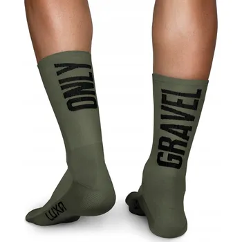 Pánské ponožky Ponožky LUXA Only Gravel Khaki Gravel 45-47