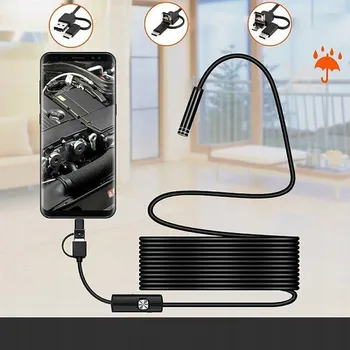 IP kamera INSPEKČNÍ KAMERA DUO ENDOSKOP 10M 6 LED ANDROID IOS