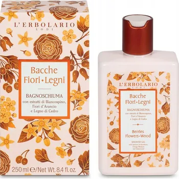 Koupelová pěna L'Erbolario Bacche Fiori Legni Pěna do koupele 250 ml