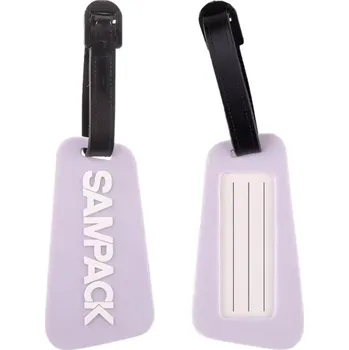 Jmenovka na cestovní zavazadlo - fialová