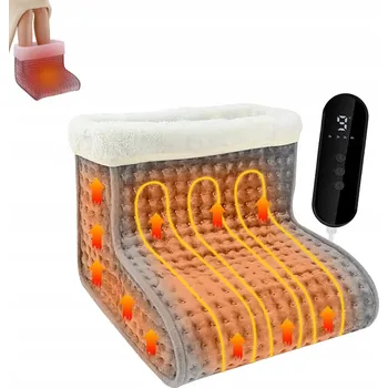 Přímotop ELEKTRICKÝ OHŘÍVAČ BOT NA NOHY MĚKKÝ OTEPLOVAČ S DÁLKOVÝM OVLÁDÁNÍM 9 ÚROVNÍ