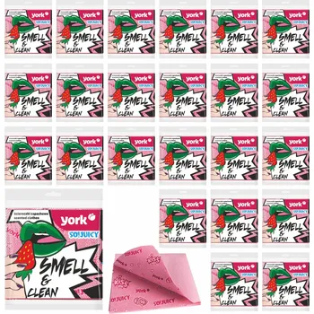 Utěrka Utěrka viskóza York v balení 24 ks růžová