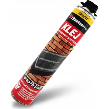 Průmyslové lepidlo LEPIDLO NA GRAFITOVÝ POLYSTYREN 750 ML MONTÁŽNÍ POLYURETANOVÉ LEPIDLO