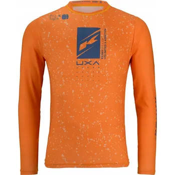 Cyklistické oblečení KENNY RACING CYKLISTICKÝ TEPLÁKOVKA MTB MODEL PROLIGHT MANDARINE/BLUE VELIKOST L