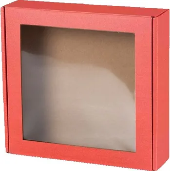 Utěrka Kartonová krabice skládací 21 cm x 21 cm x 6 cm, 415 g/m2, 1 ks