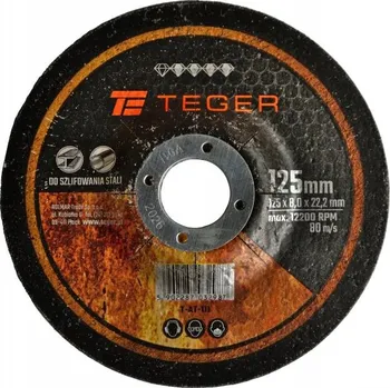 Brusný kotouč Korundový brusný kotouč 230 x 6,0 mm, TEGER