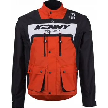 Moto bunda KENNY RACING 2025 ADVENTURE/ENDURO BUNDA MODEL TRACK ORANŽOVÁ ČERNO/P
