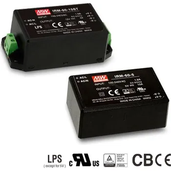 Stavebniny Mean Well IRM-60-15 Miniaturní zdroj na PCB 60W 15