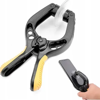 PRUŽINOVÁ SVĚRKA S PŘÍSAVKOU, SEPARÁTOR, DRŽÁK PRO VÝMĚNU LCD DISPLEJE