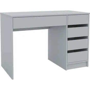 Pracovní stůl se zásuvkami 110 pravý SAXMAN činčila grey