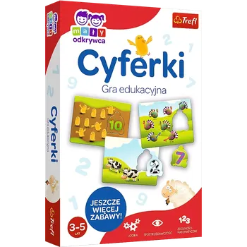 Desková hra Hra čísel Trefl Malý průzkumník